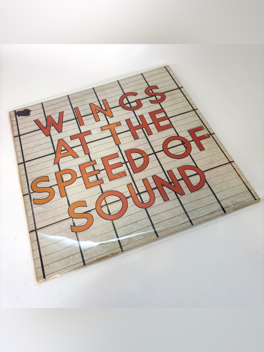 Paul McCartney WINGS at the speed of sound vinyl LP album 1976 Capitol SW-11525